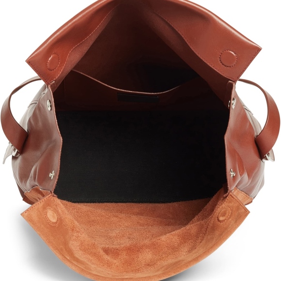 All Saints Maya Calfskin Shoulder Bag - Picture 4 of 13